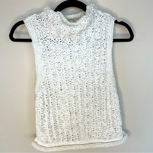 White Anthropologie Sleeveless Top